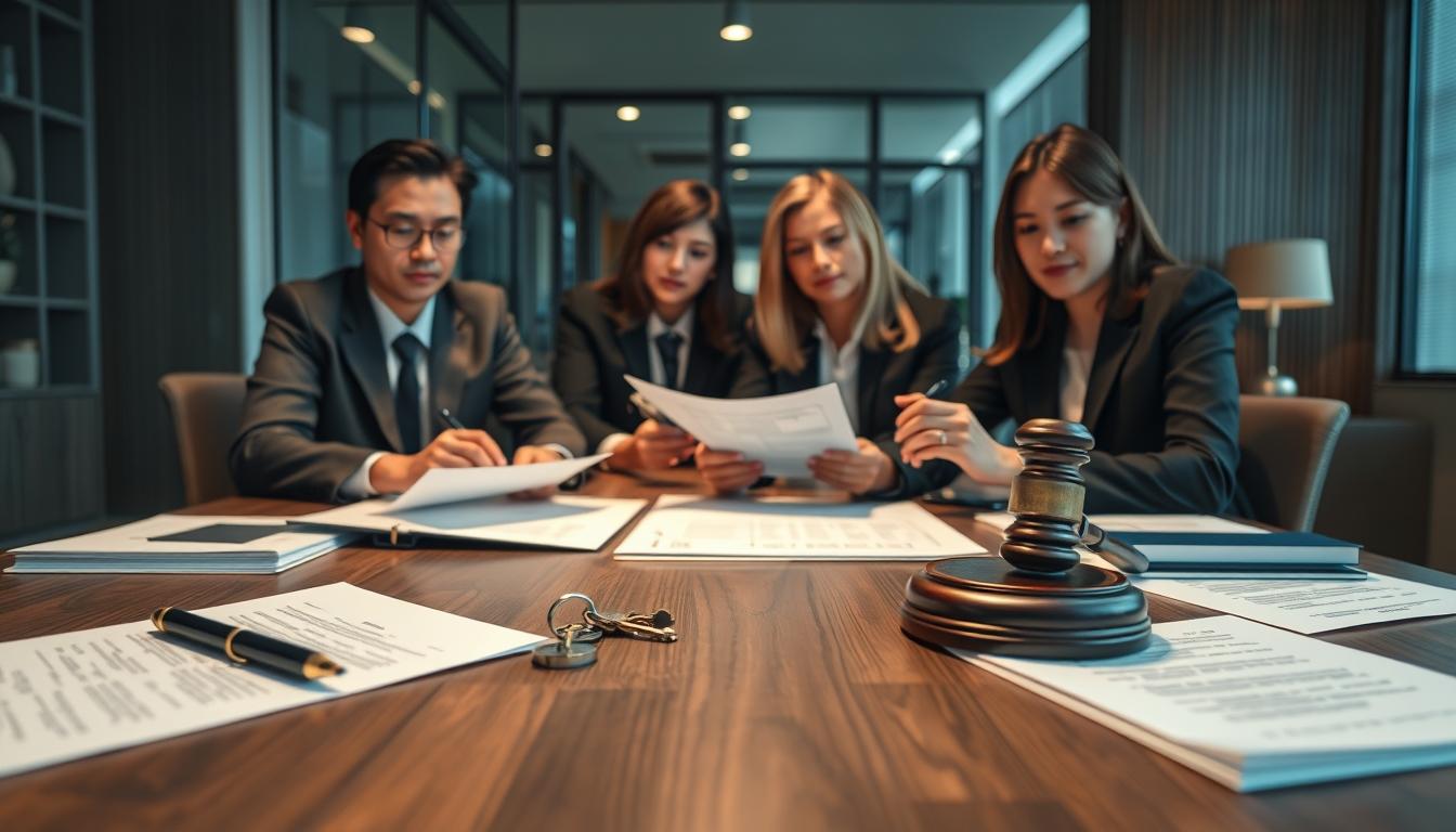 Property transfer support and coordination